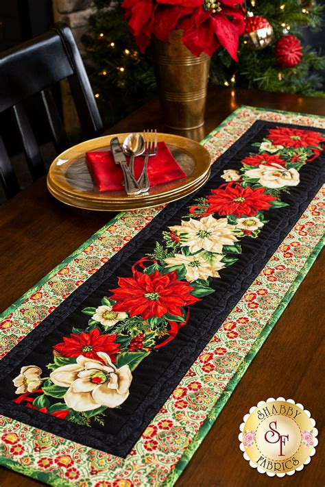 Holiday Lane Table Runner Kit: Bring beautiful poinsettias to your ...