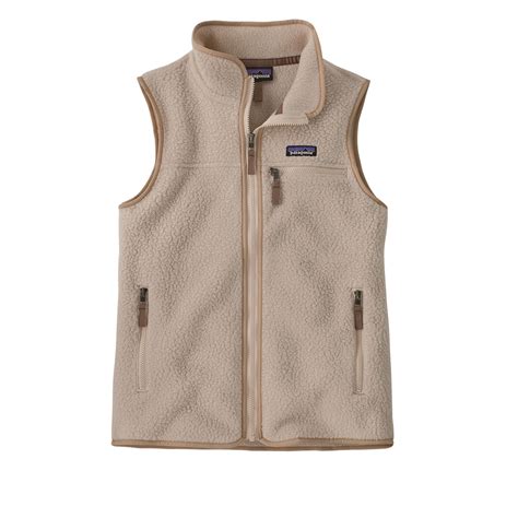 Women's Patagonia Retro Pile Fleece Vest (Shroom Taupe) - 22826-STPE ...