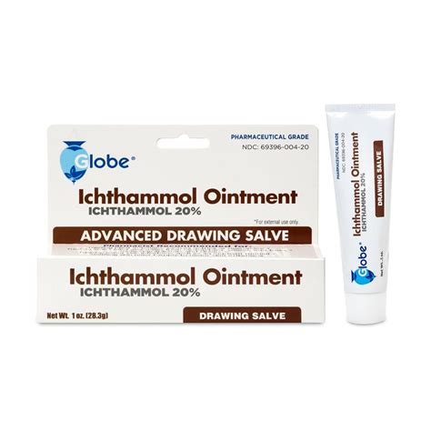 Ichthammol Ointment 20% Drawing Salve 1oz - Firehouse Pet Shop