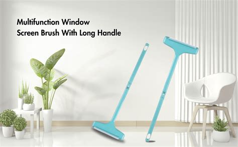 Finalize 2 in 1 Mesh Cleaning Brush & Wiper with Extended Handle ...