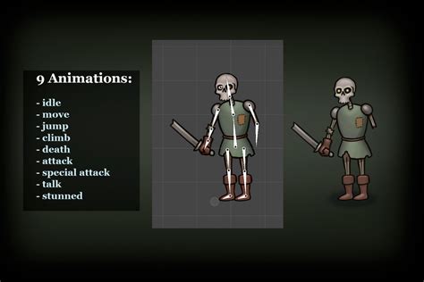 Image result for Unity 2D Skeleton Animation