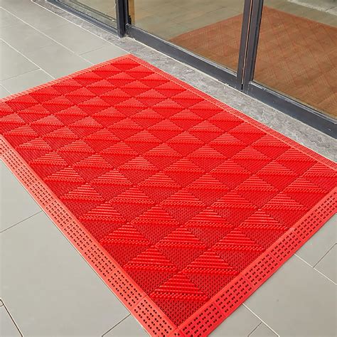 Amazon.com: ZDMZR Interlocking Floor Tiles with Drain Holes Non Slip ...