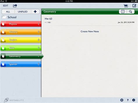 Image result for Notability Notebooks