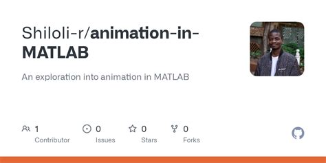 MATLAB Animation 的图像结果
