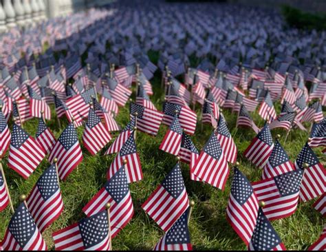 Scarpaci Funeral Home Remembers 9/11 Victims With 2,977 Flags in Their ...