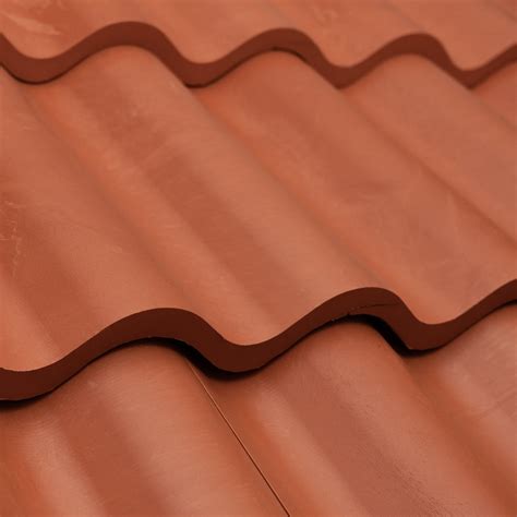 Synthetic Spanish Roof Tiles - Composite Faux Barrel Tile Roofing