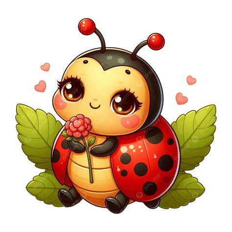 Ladybug Cartoon Clip Art Clipart Ladybug In Cartoon Style. Cute Clip