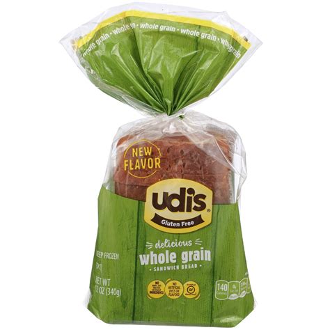 Order Udi's Gluten Free Delicious Multigrain Sandwich Bread, Frozen ...