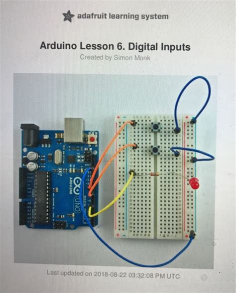 Arduino Lesson 6 的图像结果
