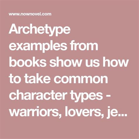 Image result for Archetype Examples
