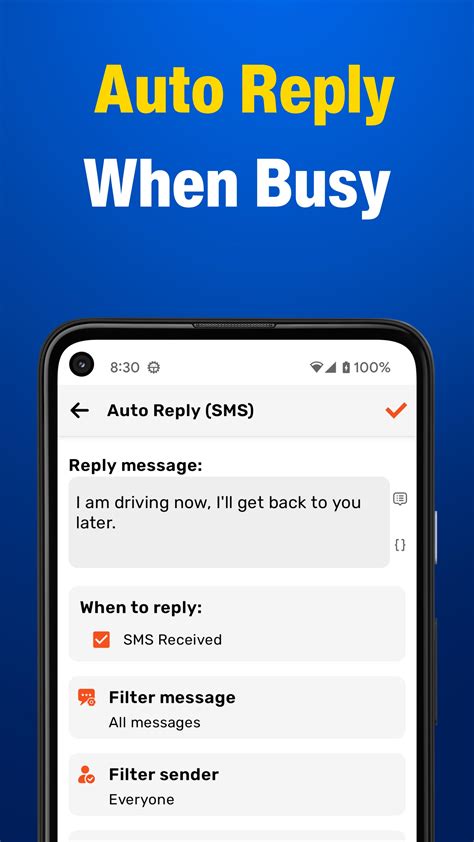 Image result for Auto Text Message