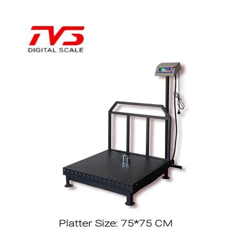 500 kg Weighing Scale Price Chennai | TVS Heavy Duty Platform Scale