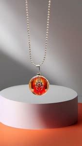 Shopping Dust Khatu Shyam Baba Pendant 2 side Glass Pendant Hare Ka ...