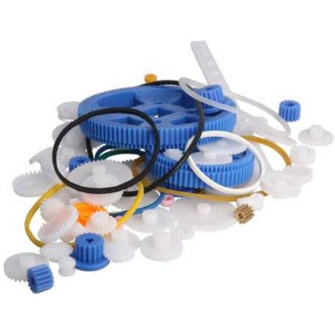 (80pcs) Transmission Plastic Gear Motor Gear Robot Accessories for ...
