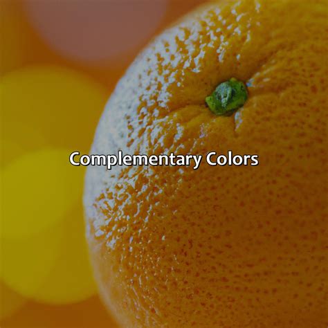 Image result for Complementary Colors for Orange
