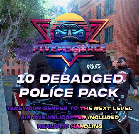 Buy GTA V: 10 Debadged Police Car Pack Fivem Ready High Quality Drag ...