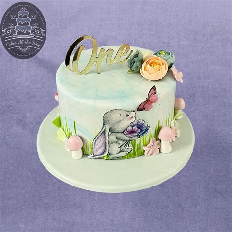 Mushroom Garden Theme Cake – Cakes All The Way