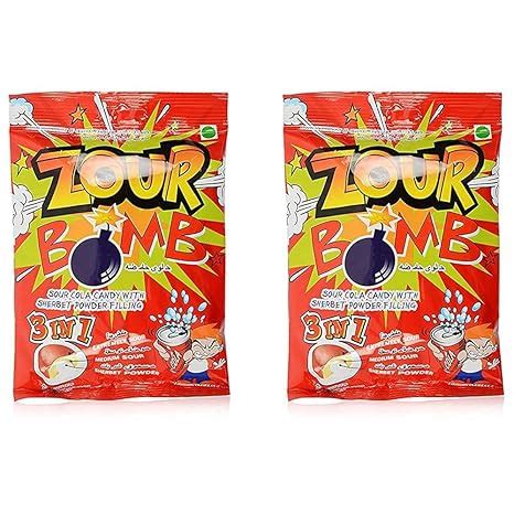 Zour Bomb Candy, Cola, 220 Gm (Pack of 2) : Amazon.in: Grocery ...