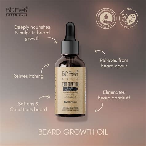 Beard Growth Oil – biofreshbotanicals