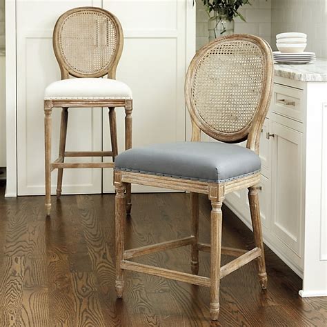 Louis Cane Back Counter Stool | Ballard Designs