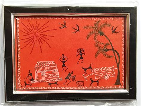Warli Art Frames : Amazon.in: Home & Kitchen