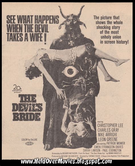 Held Over! Newspaper Movie Ads: The Devil's Bride a.k.a. The Devil ...