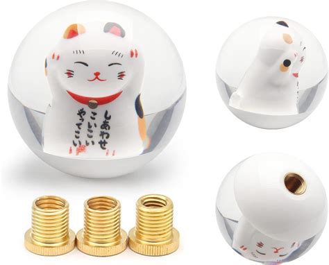 Somusen Universal JDM Lucky Cat Gear Shift Shifter India | Ubuy