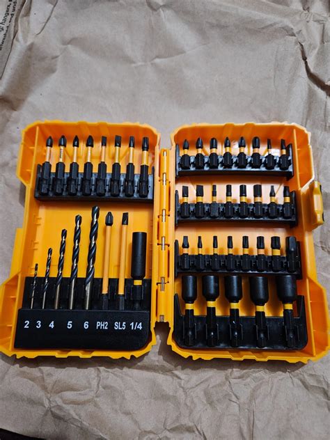 INGCO 45 Pcs Impact Screwdriver Bit Set, Includes 33 Pcs Impact ...