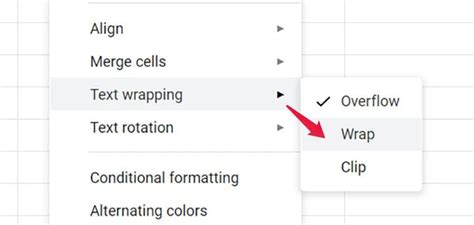 How to Wrap Text in Google Sheets Cells to Show Full Text in Google ...
