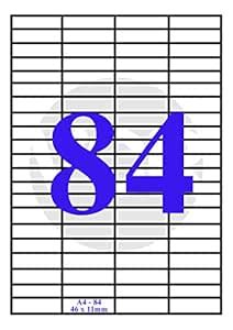 VCR A4 Size White Self Adhesive Label/Sticker for Printer (Inject ...