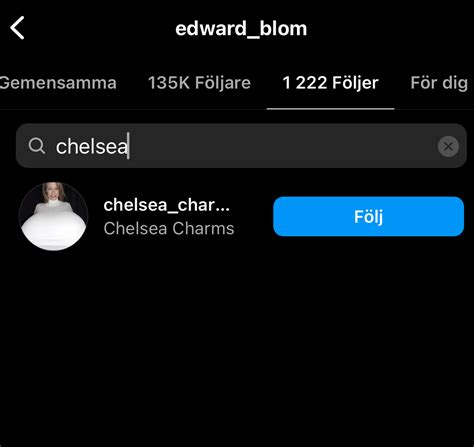 Edward Blom svarar – därför följer han Chelsea Charms med världens största bröst
