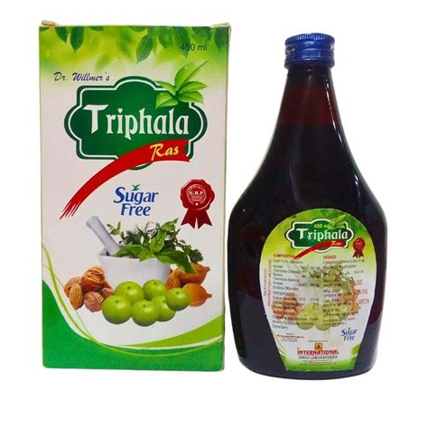 Ayurvedic Triphala ras Sugar free syrup & health aim capsule
