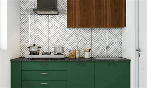 8 Straight Kitchen Designs for Compact Indian Homes | Qarpentri