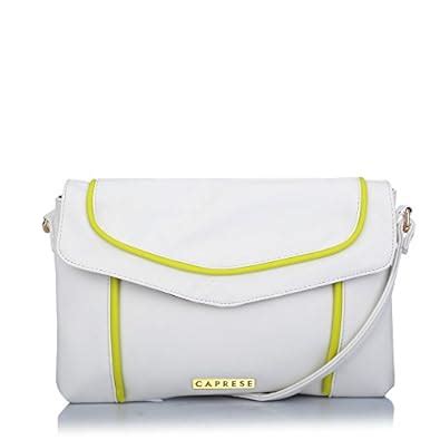 Caprese Tessa Women's Sling Bag (White) : Amazon.in: Fashion