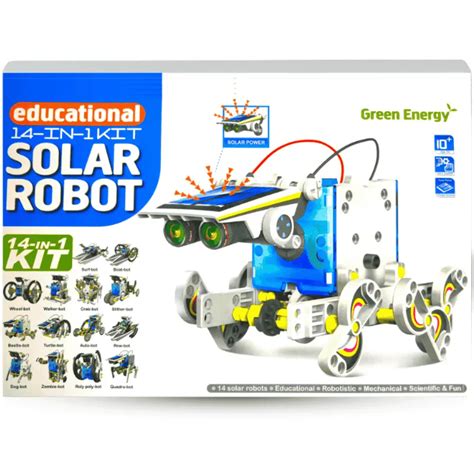 14-in-1 Educational Solar Robot Kit – IEM Robotics