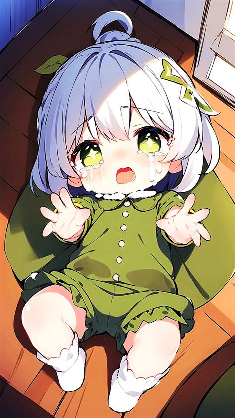 Anime Baby Girl Crying