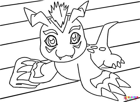 Image result for Digimon Color Pages