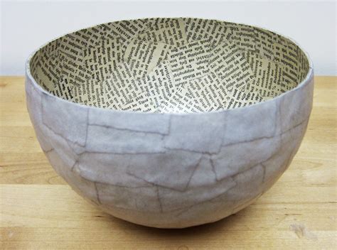 Paper Mache Bowl Using Balloon at Maddison Westacott blog