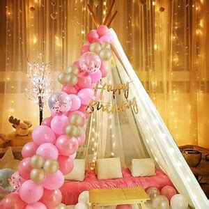 Rainy Decor Presents Cabana Tent Happy Birthday Decoration Combo / Kit ...
