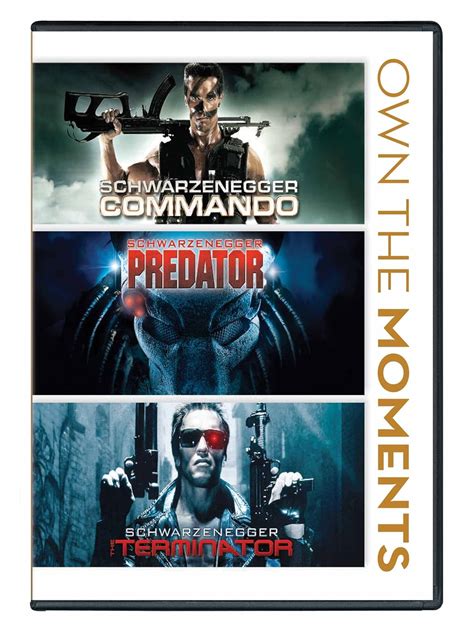 Arnold Schwarzenegger's Own the Moments - 3 Movies Collection: Commando ...