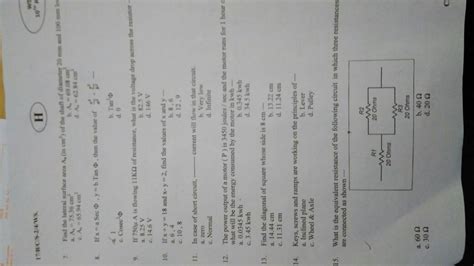 Q. in case of short circuit ............current will flow in that ...