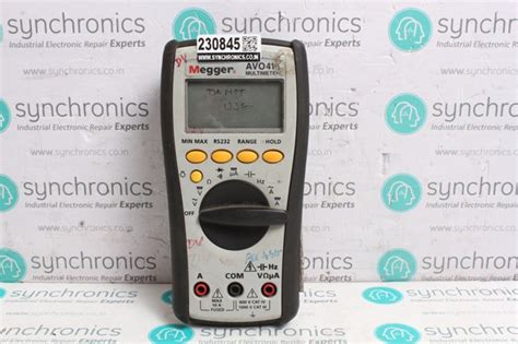 MEGGER Multimeter AVO410 Repair Service India | Synchronics