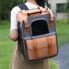 Large Space Pet Carrier Backpack For Cats And Small Dogs,Portable ...