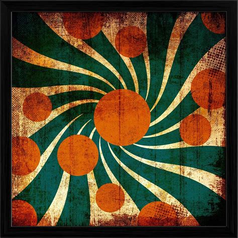 ArtzFolio Grunge Background D5 Canvas Painting Black Wooden Frame ...