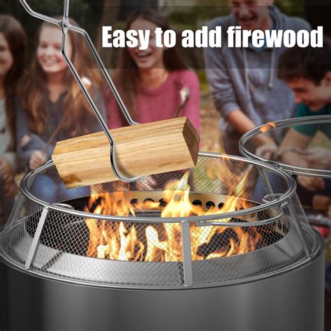 Snapklik.com : Fire Pit Shield For Solo Stove Ranger, Stainless Steel ...