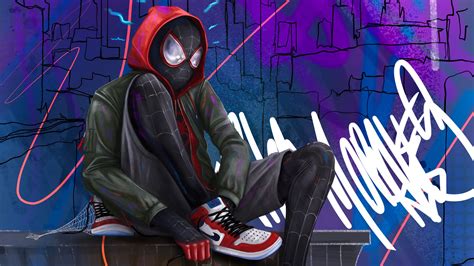 #Movie Spider-Man: Into The Spider-Verse Marvel Comics Miles Morales # ...