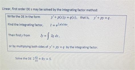 Image result for Solving First Order De