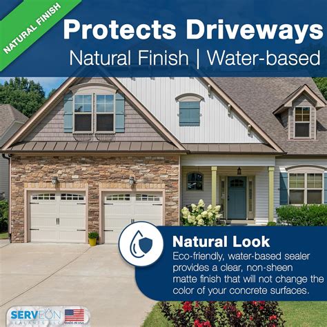 ServeonSealants Concrete Driveway Sealer Plus Penetrating Densifier ...