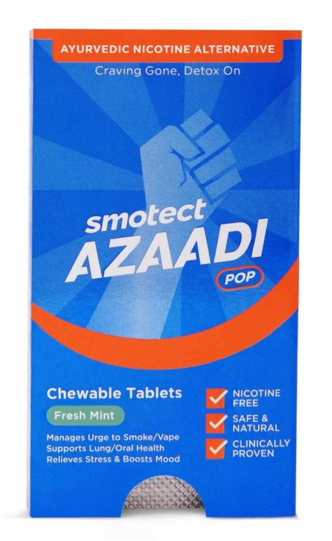 Buy Smotect Azaadi POP | Instant Craving Relief. Cleaner, Stronger ...