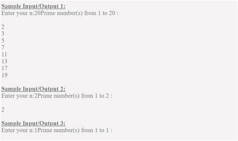 Write a Shell Script to Find First N Prime Numbers 的图像结果